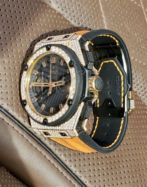 hublot big bang king power foudroyante 18k rose gold